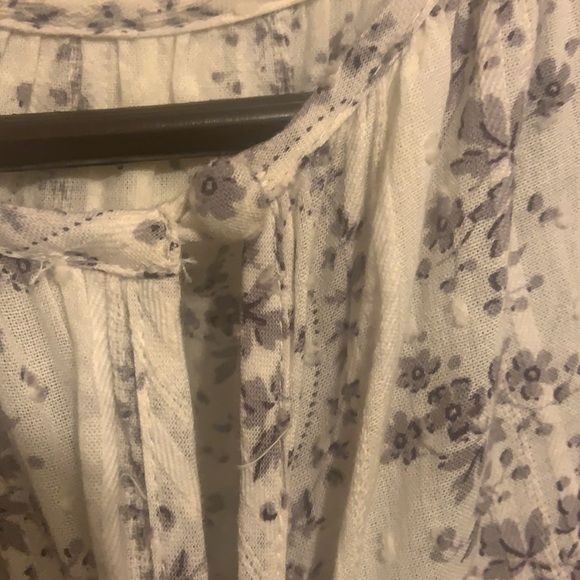 LoveShackFancy Floral Ruffle Sleeve Victorian Maxi Dress Size M NWOT - Picture 7 of 7